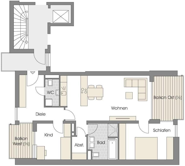 Auszeit Apartment Smile FDH Eksteriør bilde